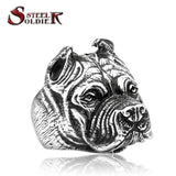Titanium Pit Bull Rings,for the DOG LOVER in you.