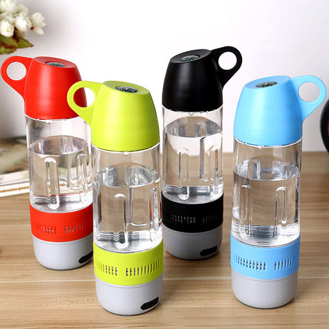 Check out this Fresh New Water Bottle, Mini Bluetooth Speaker, Portable Cup, Compass & Wireless Speaker with Outdoor Sound!! Order yours now!!