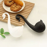 New Nolvety Gift, Plastic Swan Spoon Tea Strainer/ Infuser
