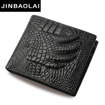 Genuine Leather Mens Wallet,Raised texture