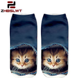Soooo Adorable!!! 3D Unisex Low Cut Ankle Socks. Get yours now!!!