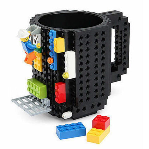 Creative Drinkware Building Blocks 12oz MUG,PERFECT for The KID IN You. ORDER NOW!!!