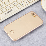 Light Up Selfie PC with Protective Back Cover for iPhone 7 Plus, 6, 6S, 5 ,5S, SE, Samsung Galaxy S6, S7 & edge