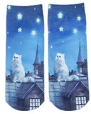 New 3D Printed Cotton Skeleton Low Cut Ankle Socks. Best Seller!!