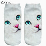 Adorable low cut Mint Eyes Cat Slipper Socks for the cat lover in you. Order these today!!