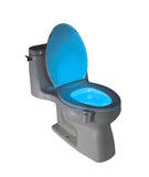 Motion Activated Toilet Nightlight,  Only activates in darkness. Help Him Perfect his Aim!!! Perfect for EVERY House!! Order YOURS Today!!!!