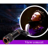 8x Zoom Optical Phone PortableTelescope with Camera Lens for iPhone Samsung HTC Huawei LG Sony Etc