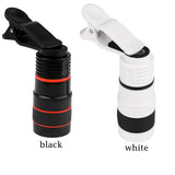 8x Zoom Optical Phone PortableTelescope with Camera Lens for iPhone Samsung HTC Huawei LG Sony Etc