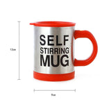 350ml Electic Automatic Mixing Coffee Cup, Stainless Steel Coffee Mug, Self Stirring,Order Today!!!