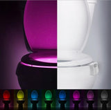 Motion Activated Toilet Nightlight,  Only activates in darkness. Help Him Perfect his Aim!!! Perfect for EVERY House!! Order YOURS Today!!!!