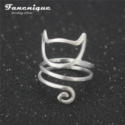 For all the CAT LOVERS!!! Check out this Awesome Sterling Silver  Adjustable Twine Ring,  Show your love!! BUY NOW!!