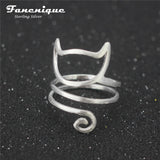 For all the CAT LOVERS!!! Check out this Awesome Sterling Silver  Adjustable Twine Ring,  Show your love!! BUY NOW!!