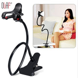 This Universal Lazy Phone & Tablet Mount has a  360 degree Rotating Clip. Attach to your desk,bed any bracket and GO LIVE and be HANDS FREE from anywhere!!