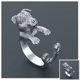 Free shipping!! Terrier Ring for pet lovers